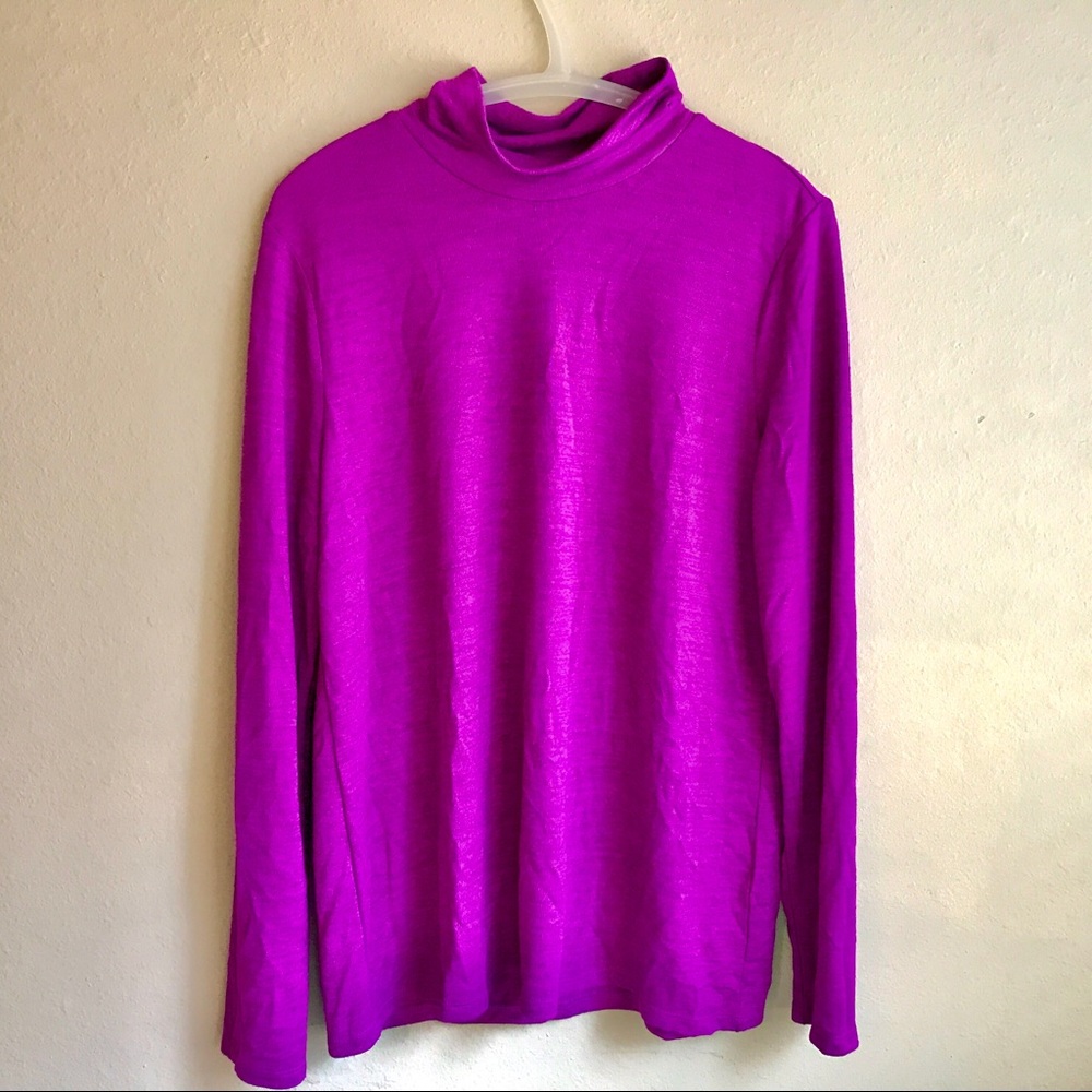 Beautiful Banana Republic fuchsia sweater size L